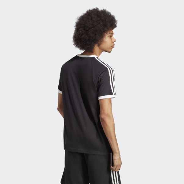 T-shirt Adicolor Classics 3 Bandes Noir Adidas