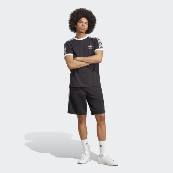 T-shirt Adicolor Classics 3 Bandes Noir Adidas