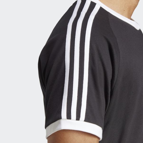 T-shirt Adicolor Classics 3 Bandes Noir Adidas