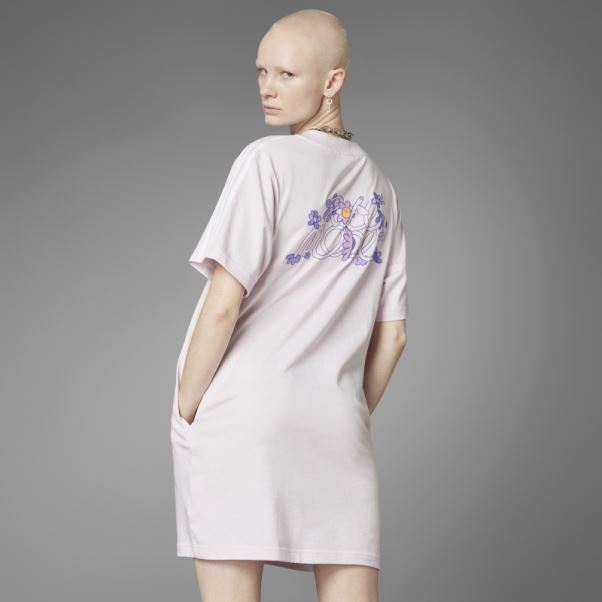 Robe T-shirt Rose Adidas