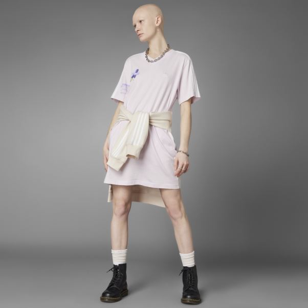 Robe T-shirt Rose Adidas