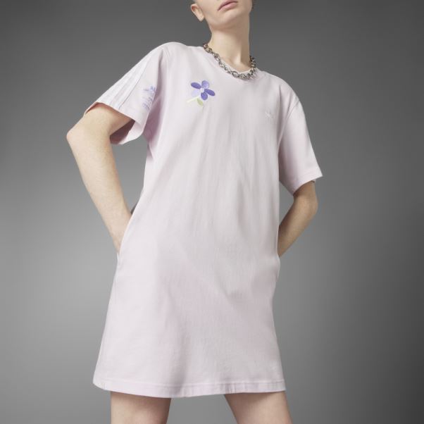 Robe T-shirt Rose Adidas