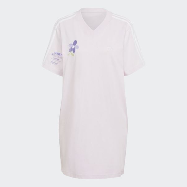 Robe T-shirt Rose Adidas