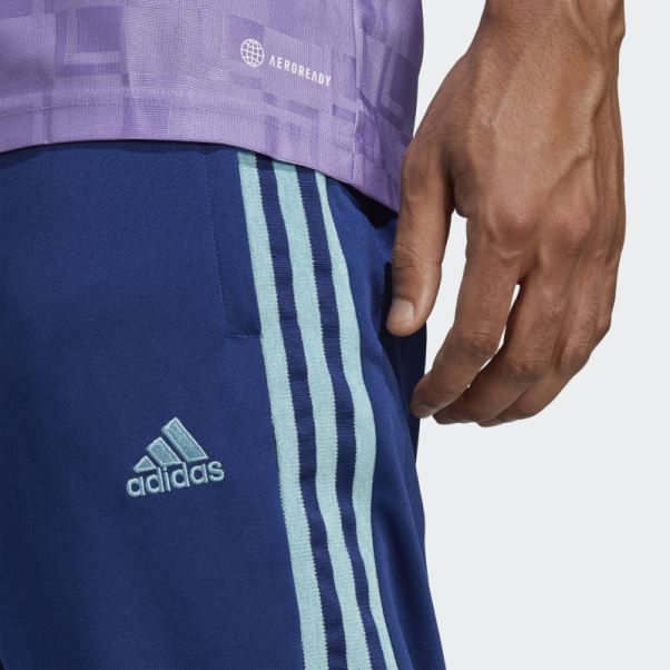 Pantalon Tiro Bleu Victoire élégant Adidas