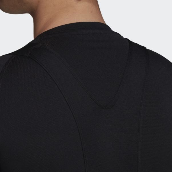 Adidas Le Cuissard à Bretelles Rembourré Cold.rdy Noir