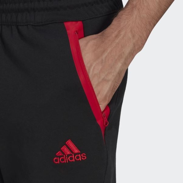 Short De Voyage Manchester United Noir Adidas