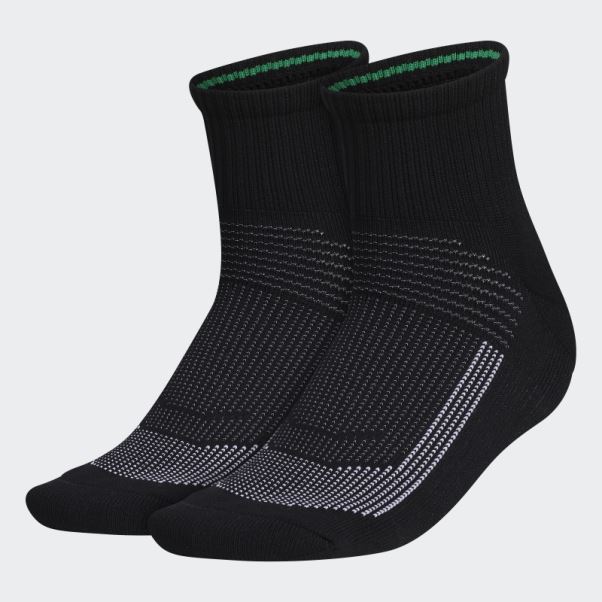 Adidas Superlite Ultraboost Quarter Chaussettes Noires 2 Paires