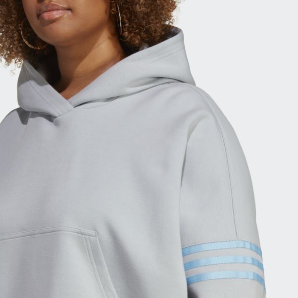 Sweat à Capuche Adicolor Neuclassics (taille Plus) Onix Adidas