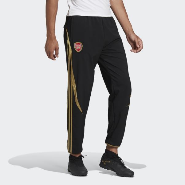 Arsenal Teamgeist Pantalon De Survêtement Tissé Noir Adidas