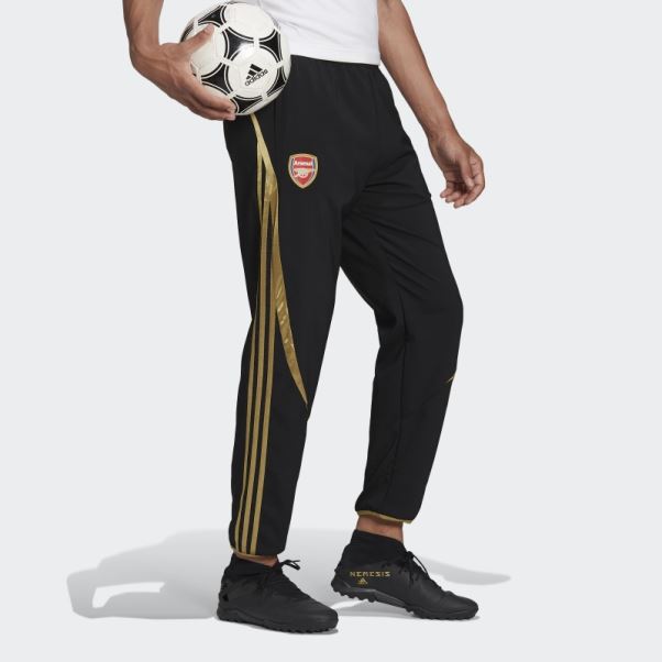 Arsenal Teamgeist Pantalon De Survêtement Tissé Noir Adidas