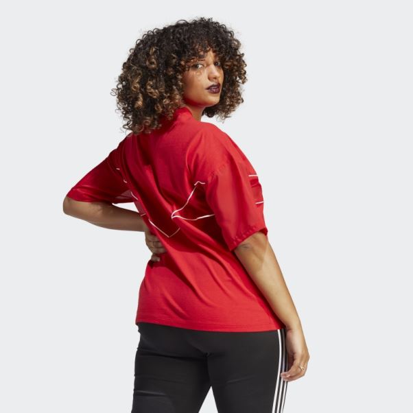 T-shirt Adidas Originals écarlate