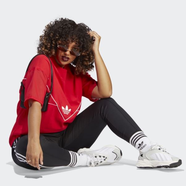 T-shirt Adidas Originals écarlate