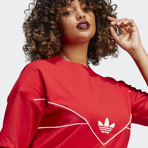 T-shirt Adidas Originals écarlate