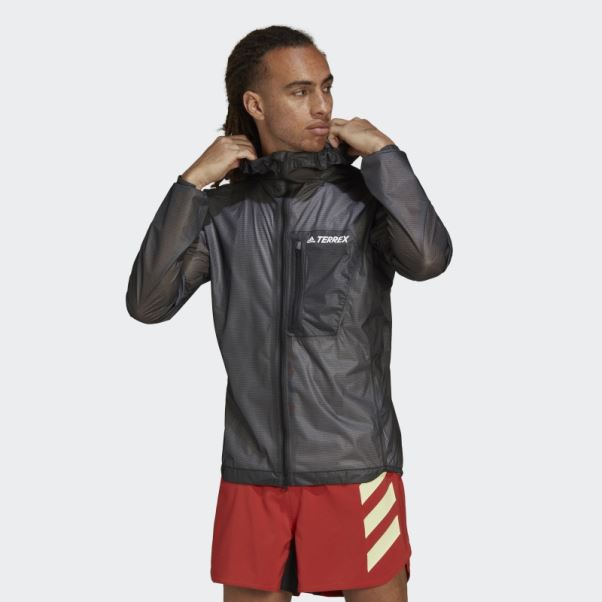 Veste De Pluie 2,5 Couches Terrex Agravic Noir Adidas