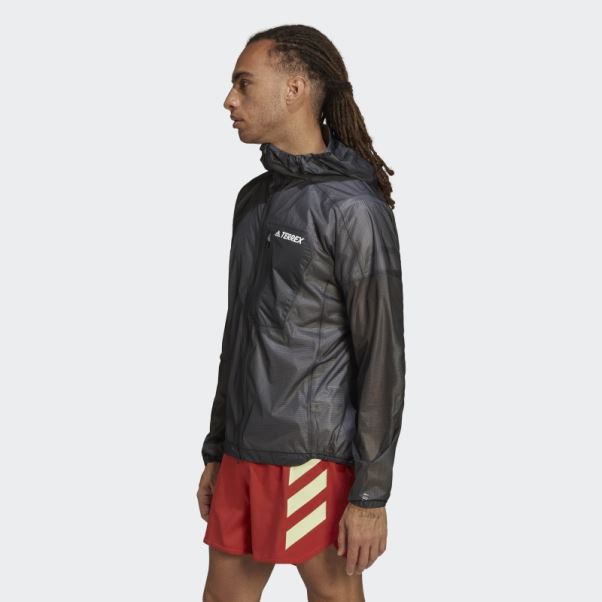 Veste De Pluie 2,5 Couches Terrex Agravic Noir Adidas