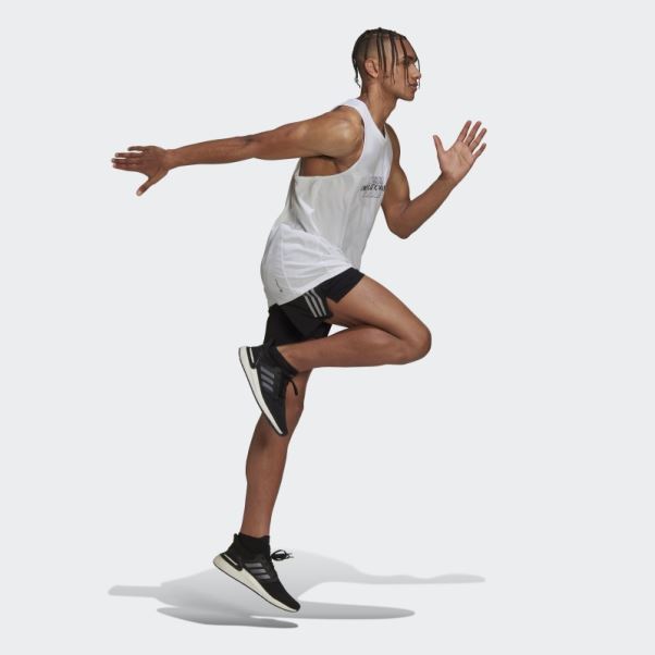 Short Adizero Adidas Noir
