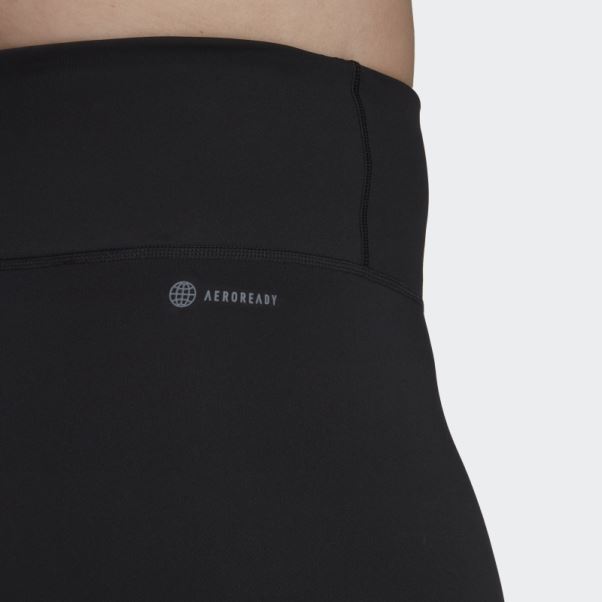 Legging Taille Haute 7/8 Noir Training Essentials (grande Taille) Adidas