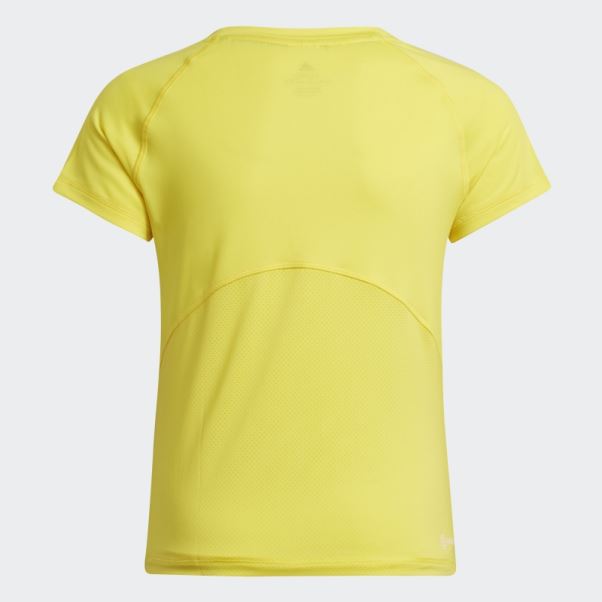 Adidas Aeroready Hiit Tee Jaune