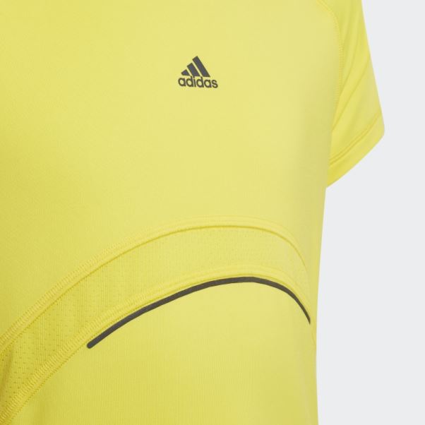 T-shirt Adidas Aeroready Jaune