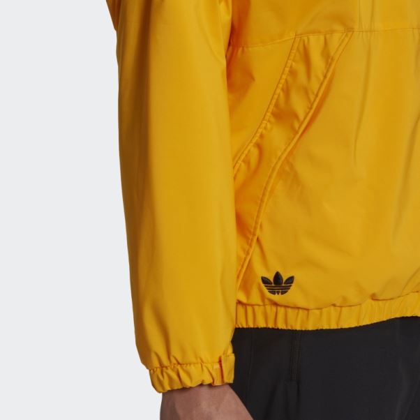 Doudoune à Rayures Matelassées Dorées Adidas