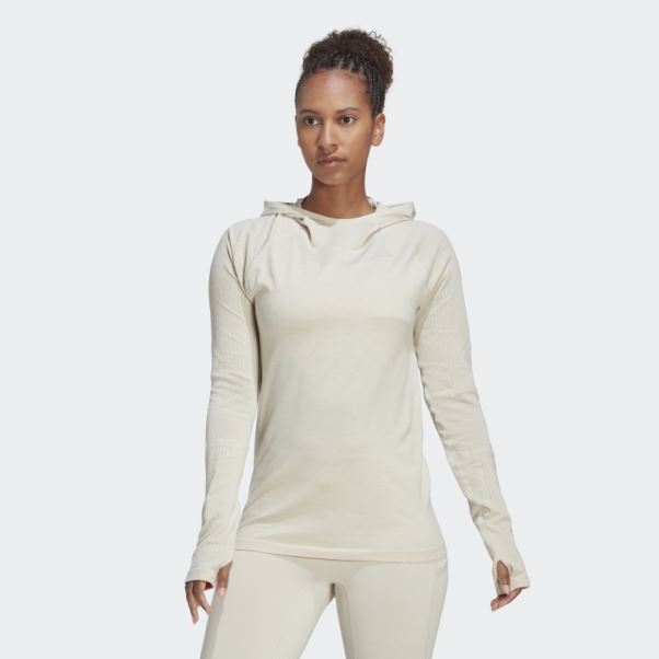 X-city Running Knit Sweat à Manches Longues Adidas Aluminium