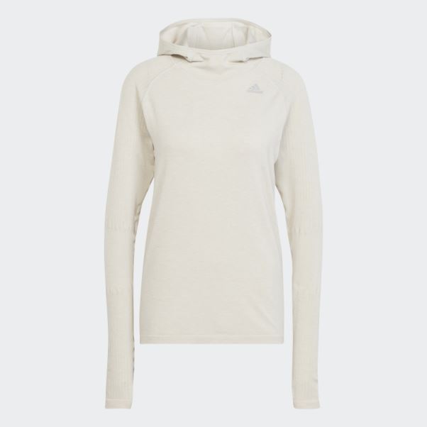 X-city Running Knit Sweat à Manches Longues Adidas Aluminium