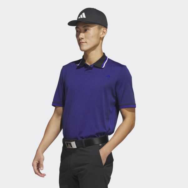 Polo De Golf Adidas Ultimate365 Tour Primeknit Bleu