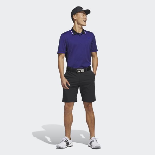Polo De Golf Adidas Ultimate365 Tour Primeknit Bleu