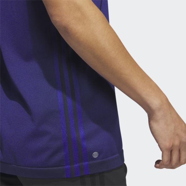 Polo De Golf Noir Ultimate365 Tour Primeknit Adidas