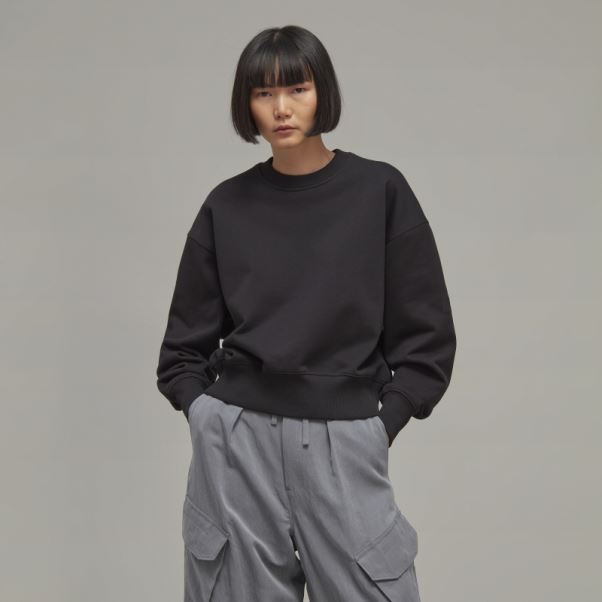 Hot Y-3 Sweat à Capuche Carré En Coton Bio éponge Adidas