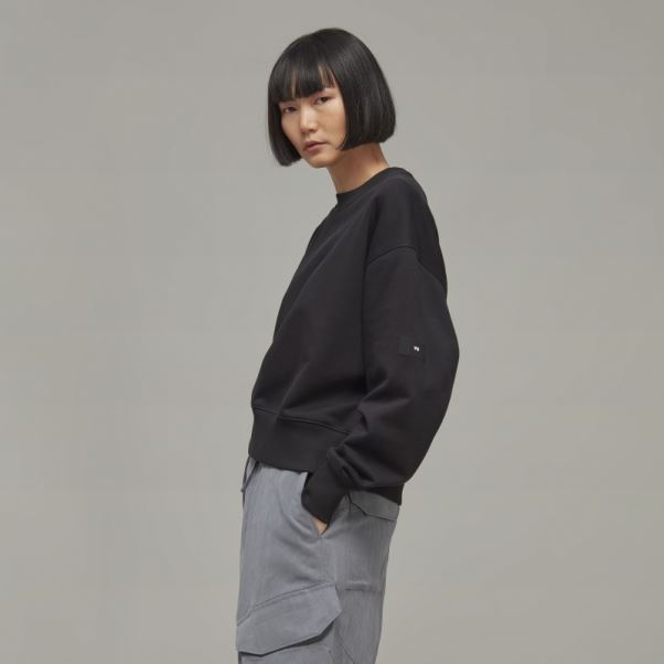Hot Y-3 Sweat à Capuche Carré En Coton Bio éponge Adidas