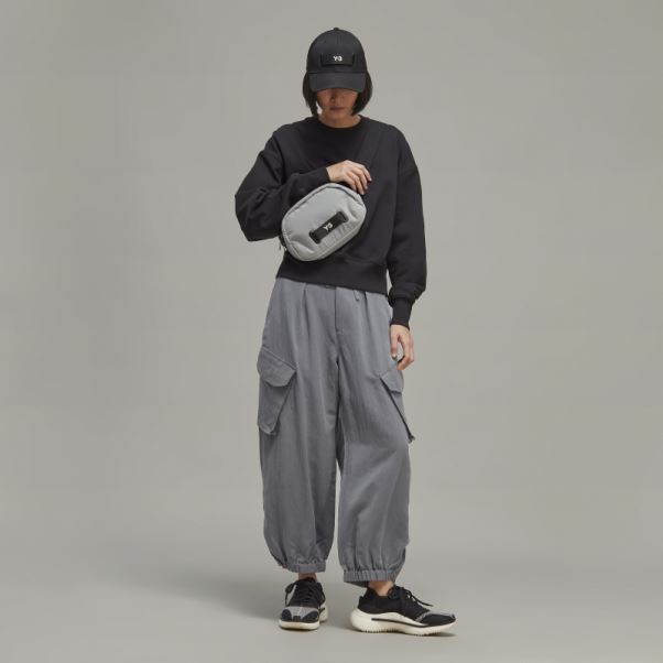 Y-3 Pull Ras Du Cou Carré En Coton Bio Adidas Stylé