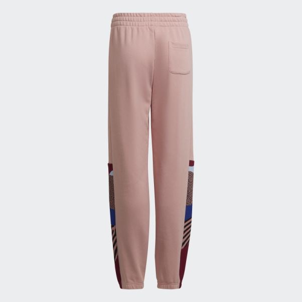 Adidas Survêtement En Coton Imprimé Wildshape Mauve