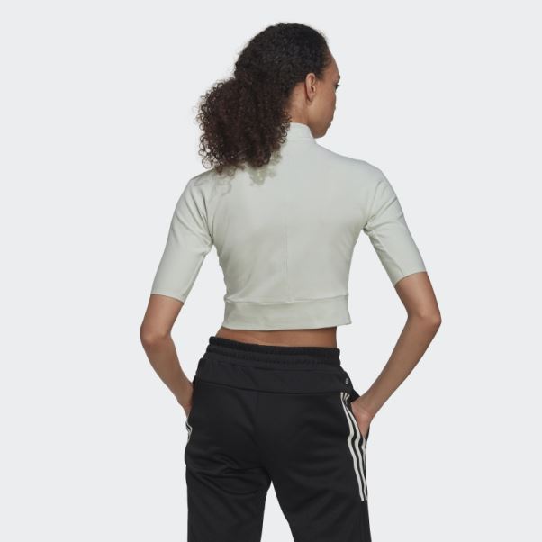 T-shirt Slim Fit Adidas Mission Victoire Vert