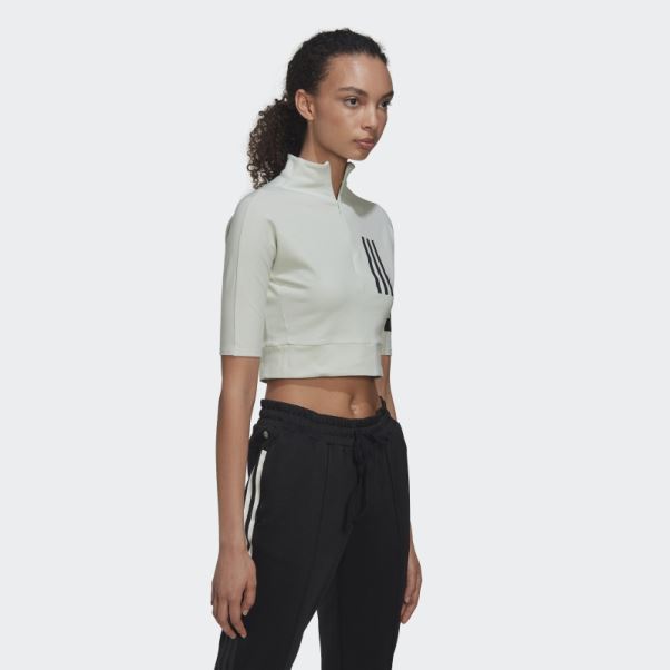 T-shirt Slim Fit Adidas Mission Victoire Vert