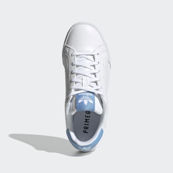 Chaussures Adidas Court Tourino Blanches
