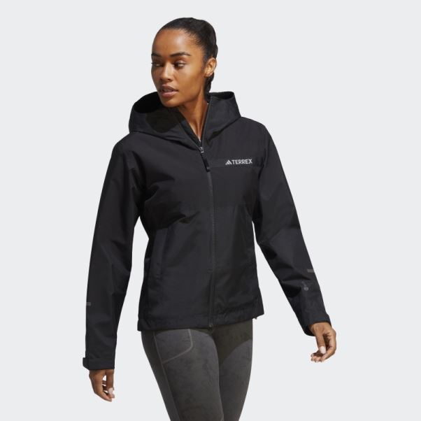 Terrex Multi Rain.rdy Veste De Pluie 2 Couches 2 Adidas Noir