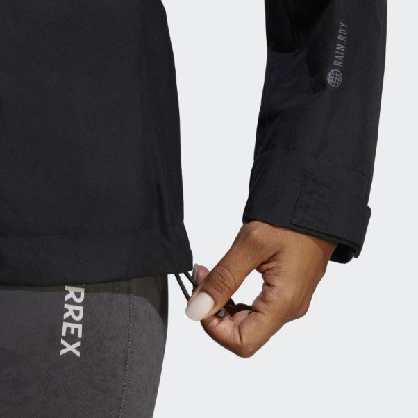 Terrex Multi Rain.rdy Veste De Pluie 2 Couches 2 Adidas Noir