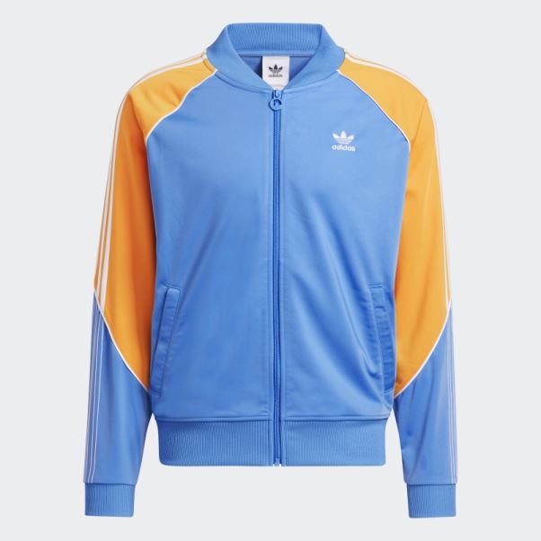 Veste De Survêtement Adidas Or Tricot Sst