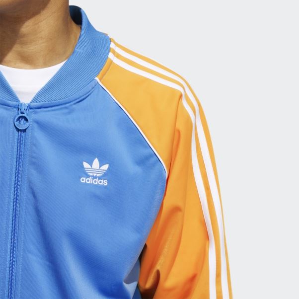 Veste De Survêtement Adidas Or Tricot Sst