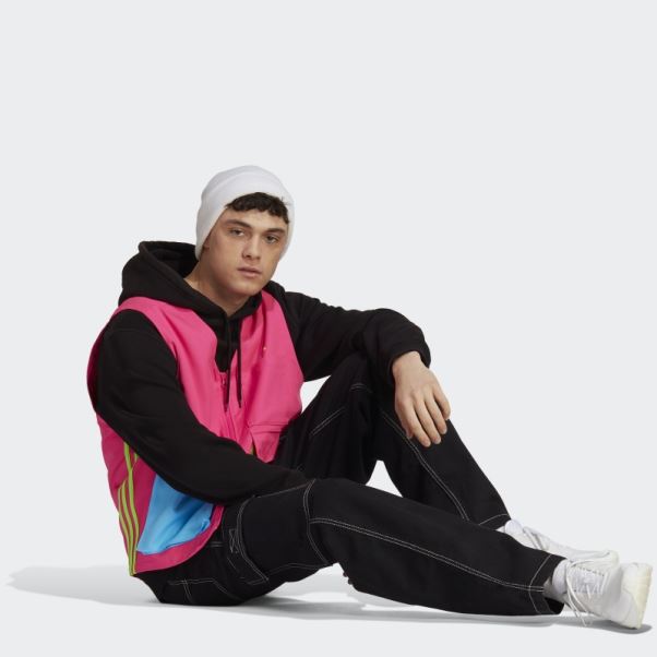 Adidas Kidcore Utility Vest Shock Rose Chaud