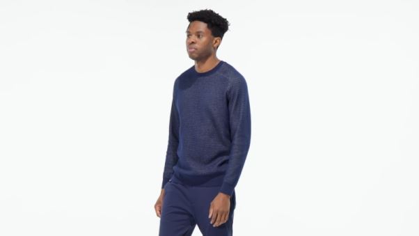 Adidas Sweat-shirt De Golf à Mailles Plates Ultimate365 Tour Bleu Marine