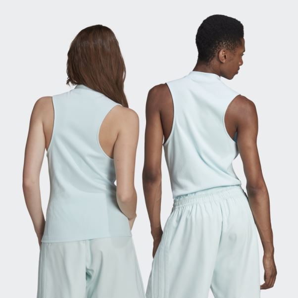 Débardeur Adidas Adicolor Contempo Bleu (non Genré)