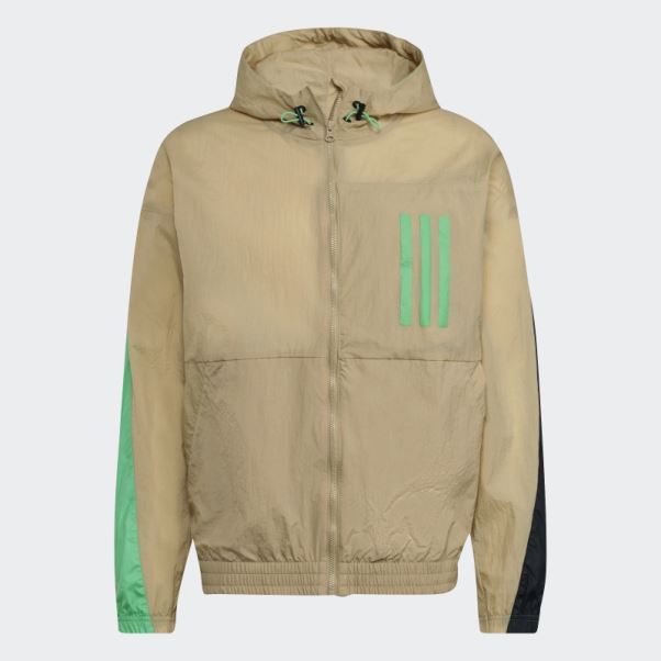 Ton Beige Adidas Sportswear W.n.d. Coupe-vent Pliable X-city