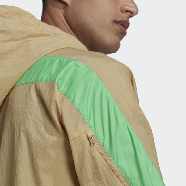 Ton Beige Adidas Sportswear W.n.d. Coupe-vent Pliable X-city