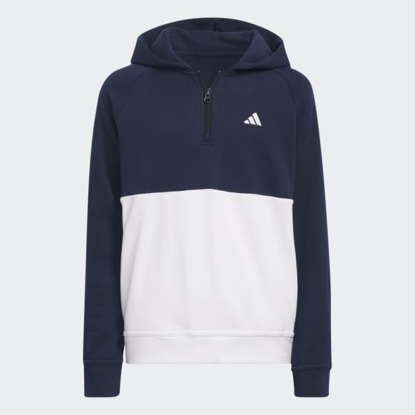 Sweat à Capuche Bleu Marine Adidas