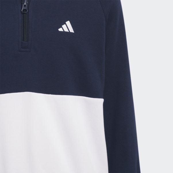 Sweat à Capuche Bleu Marine Adidas