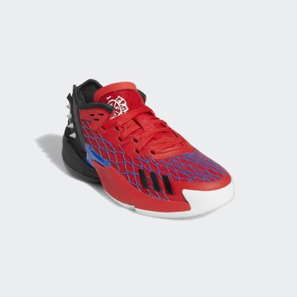 Bleu Super D.o.n. Numéro 4 Chaussures De Basket Adidas