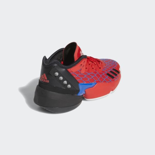 Bleu Super D.o.n. Numéro 4 Chaussures De Basket Adidas
