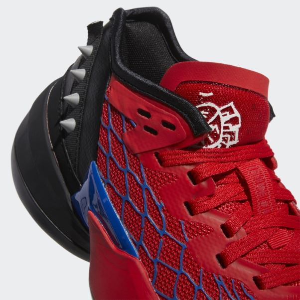 Bleu Super D.o.n. Numéro 4 Chaussures De Basket Adidas